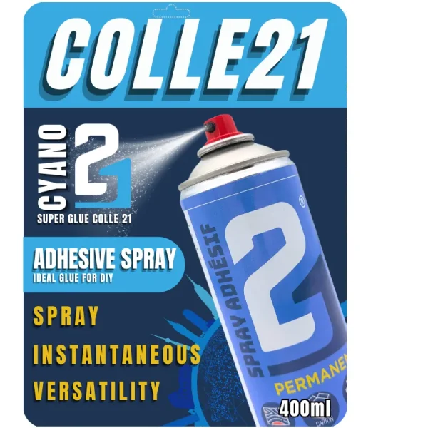 COLLE21 - ADHESIVE SPRAY-400ML