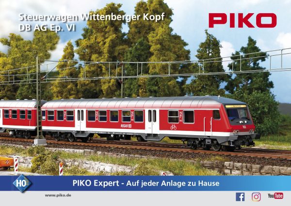 PIKO 57676 - Local transport car n-car 1. /2. Class DB AG