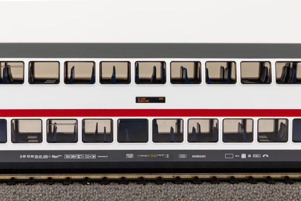 PIKO 58801 - IC 2 double-decker car 2. Class DB AG
