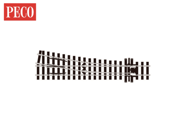 PECO SL-E1495 - Turnout, Medium Radius, Right Hand