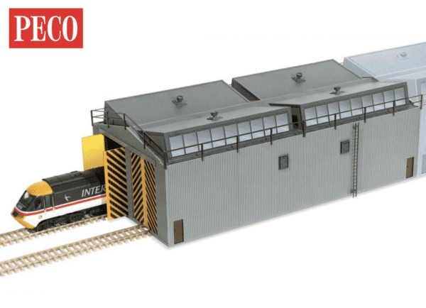 PECO LK-80 - Train Shed/Locomotive Depot/Engine Shed