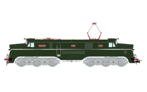 ELECTROTREN HE2040 - electric locomotive 7700, dark green-silver livery without UIC running numbers