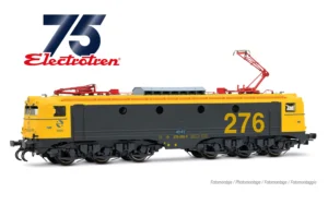 ELECTROTREN HE2043 - electric locomotive 276-005, yellow-grey livery with yellow running number