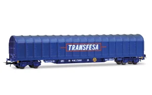 ELECTROTREN HE6086 - SNCF/RENFE, 4-axle tarpaulin wagon "Transfesa"