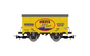 ELECTROTREN HE6092 - R.N., 2-axle J wagon, "Conservas Ortiz" livery