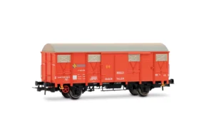 ELECTROTREN HE6096 - 2-axle wagon J2, rescue train, orange livery