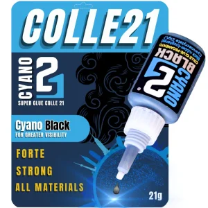 COLLE21 - CYANO COLLE GLUE BLACK-21GR