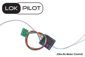 ESU 59210 - LokPilot 5 Fx DCC/MM/SX, 8-pin NEM652, »NO MOTOR CONTROL«