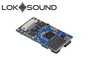 ESU 58818 - LokSound 5 micro DCC/MM/SX/M4 "blank decoder", Next18, with Speaker 11x15mm
