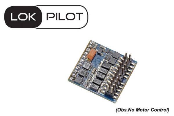 ESU 59212 - LokPilot 5 Fx DCC/MM/SX, PluX22 NEM658, »NO MOTOR CONTROL«