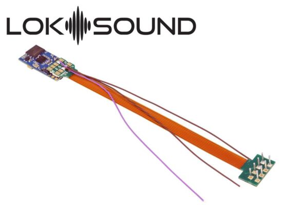 ESU 58810 - LokSound 5 micro DCC "blank decoder", 8-pin NEM652