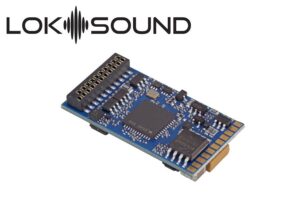 ESU 58419 - LokSound 5 DCC/MM/SX/M4 "blank decoder", 21MTC NEM660, with Speaker 11x15mm