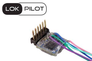 ESU 59837 - LokPilot 5 micro DCC/MM/SX, 6-pin Direct angled