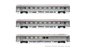 JOUEF HJ4206HM - SNCF, 3-unit set of TEE "Mistral 69" coaches "Jules Verne", no. 2/2