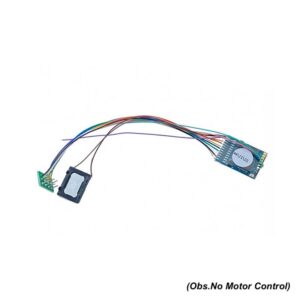 ESU 58210 - LokSound 5 Fx DCC/MM/SX/M4 »NO MOTOR CONTROL« »Earching coder«, 8-pin NEM652, with speaker 11x15mm
