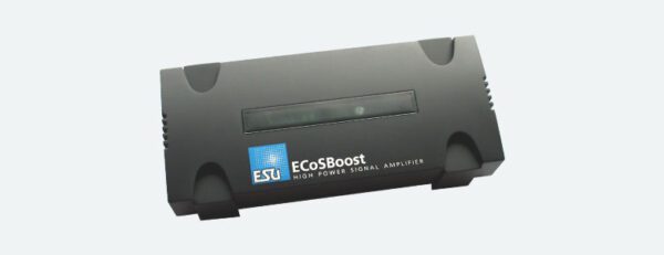 ESU 50012 - ECoSBoost ext. booster, 7A, MM/DCC/SX/M4, set with power supply 120-240V