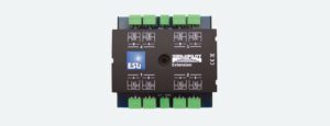 ESU 51801 - SwitchPilot Extension, 4 twin-relays (DPDT) output, 2A each,