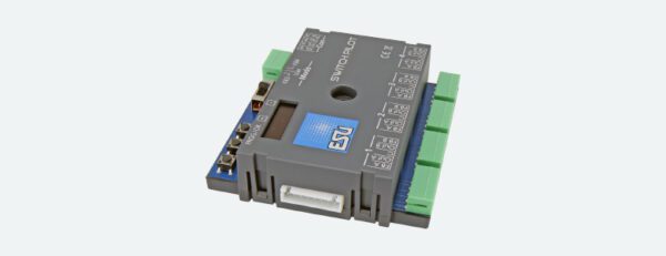 ESU 51830 - SwitchPilot 3, 4x accessory decoder, DCC/MM, OLED, with RC-Feedback, updatable