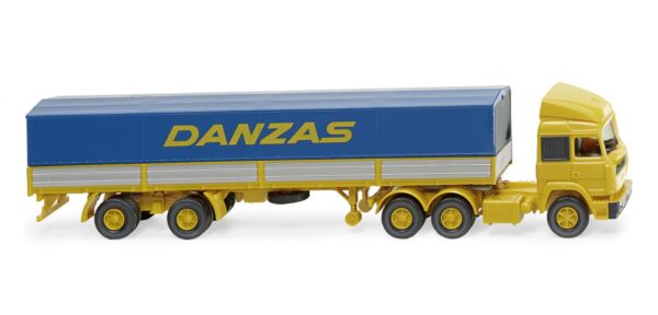 WIKING 051703 - Iveco Flatbed tractor-trailer