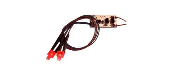 ESU 50705 - LED lighting strip, taillight, 2 LED, „Red“