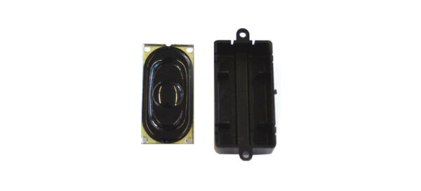 ESU 50448 - Loudspeaker 20mm x 40mm, square, 100 Ohm, with sound chamber