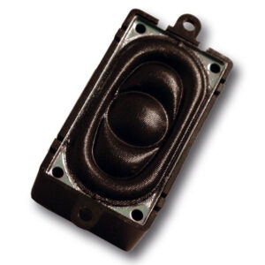 ESU 50334 - Loudspeaker 20mm x 40mm, square, 4 Ohms, with sound chamber