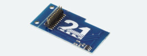 ESU 51968 - 21MTC adapter board 2, shape of 6090x, with AUX3 and AUX4 (for 21 MTC (not MKL) decoders from generation 3)