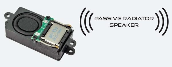 ESU 50348- Speaker 18mm x 35mm x 11mm, rechteckig, 4 Ohm, Passive Radiator