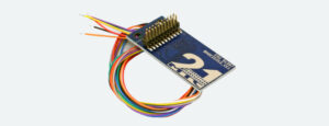 ESU 51957 - Adapter board 21MTC for 12 amplified outputs, with soldering pads and wires