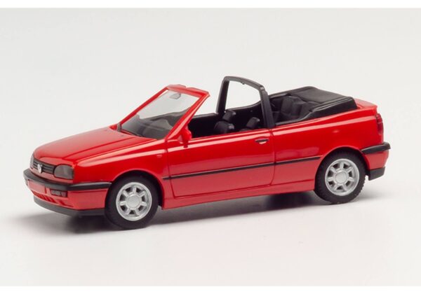 021548-002 HERPA 021548 - VW Golf III Cabrio, red