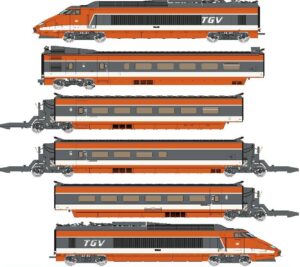 REE TGV-004S - TGV PSE box n°16 of 7 elements