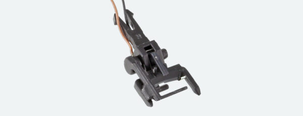 ESU 41001 - Conducting coupler for NEM pocket. 2 units package. Scale H0
