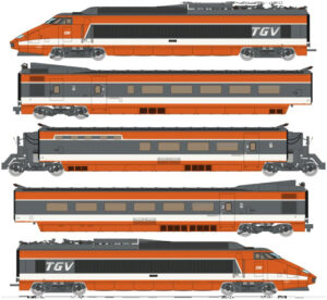 TGV-008 REE TGV-008S - TGV PSE No. 110 CFF , SBB / SNCF