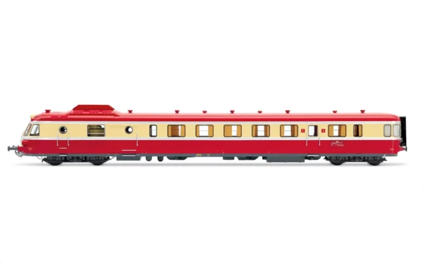 hj2461s_2.webp?fit=1 JOUEF HJ2461S - Diesel railcar RGP I with trailer in red/beige TEE livery