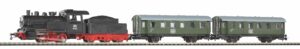 PIKO 57112 - Starter Set,  Train Steam locomotive with tender