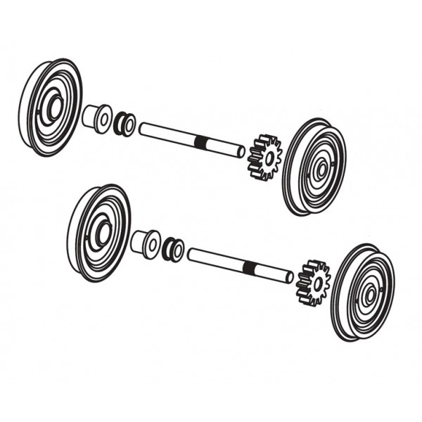 SUD20 SUDEXPRESS SUD2030 - 2x Wheels ( EURO4000)