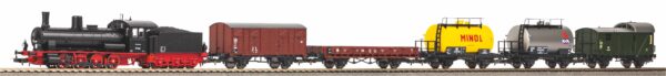 55068_57123 PIKO 57123 - Steam Locomotive G7 with 5 freight cars