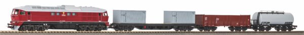 97935 PIKO 97935 - Starter Set, BR 130 CSD + 3 freight cars