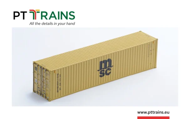 840001 PT TRAINS 840001 - 40´HC MSC