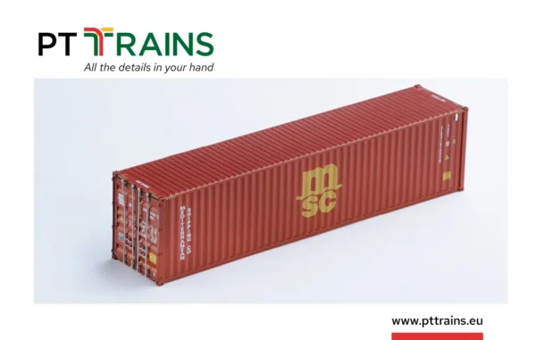 840014 PT TRAINS 840014 - 40´HC MSC