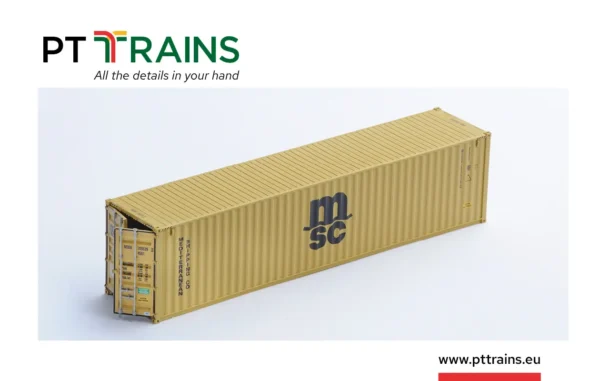 840015 PT TRAINS 840015 - 40´HC MSC