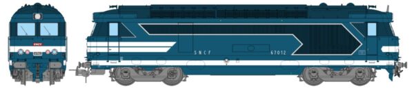 REE MB-245S - BB 67012 Blue delivery, plates of Nevers