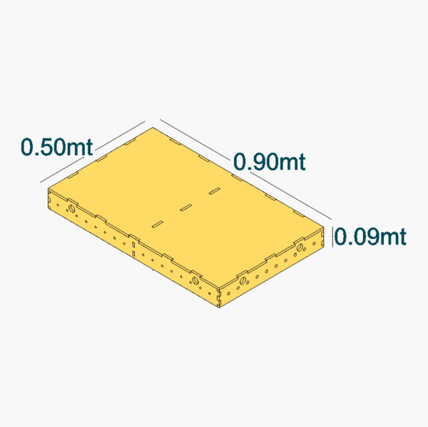 0102 Modelrailway.pt 0102 - Module 0.90mt x 0.50mt