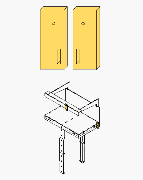0113 Modelrailway.pt 0113 - Accessorie for Showcase, Set 2