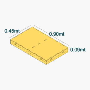 Modelrailway.pt 0101 – Module 90cm x 45cm